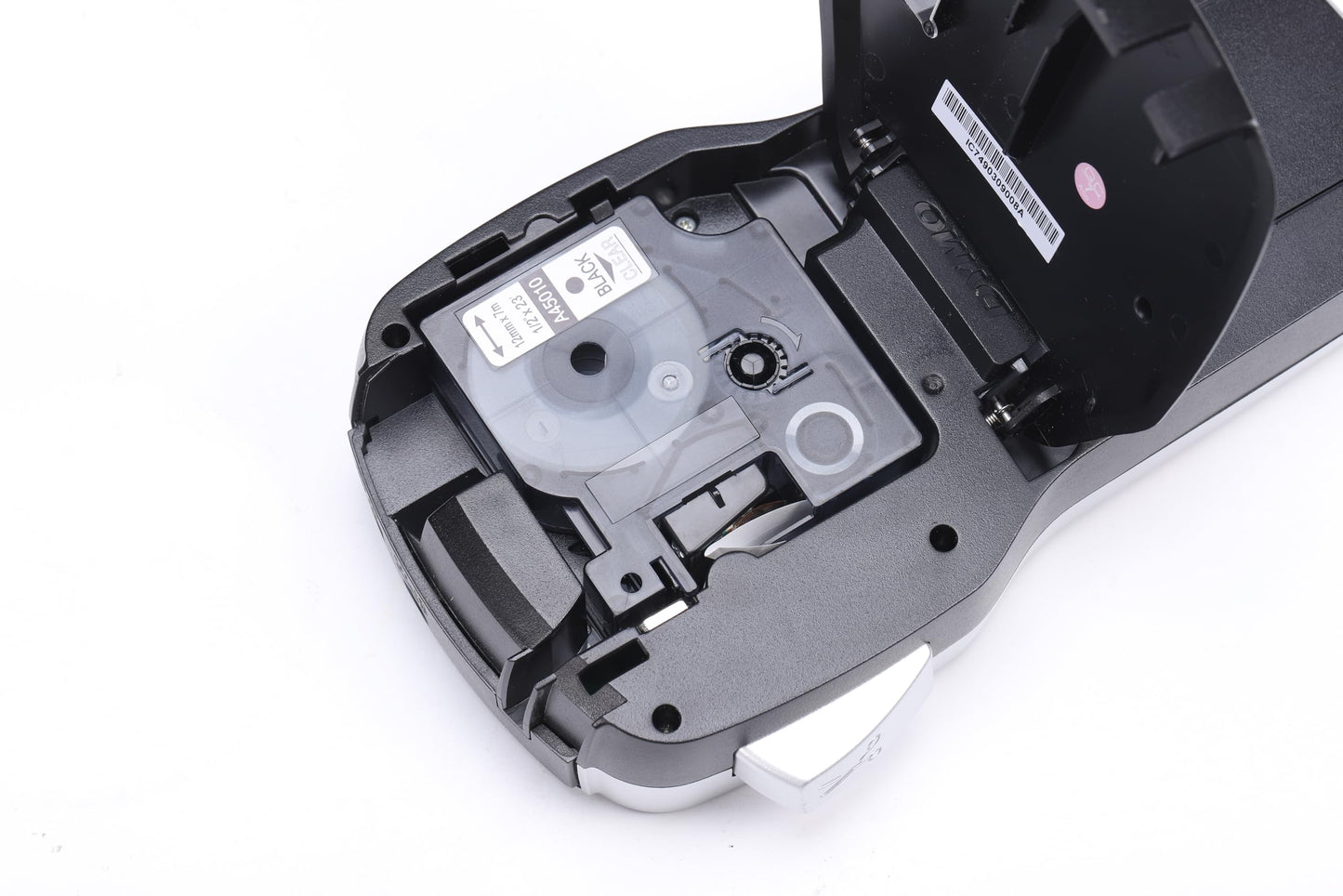5x Nastro per Etichette Aken Compatibile con Dymo D1 Transparente 12mm x 7m 45010 Compatibile con Dymo LabelManager 160 LM280 210D 360D 420P, Compatibile con Dymo D1 Nastro Nero su Transparente