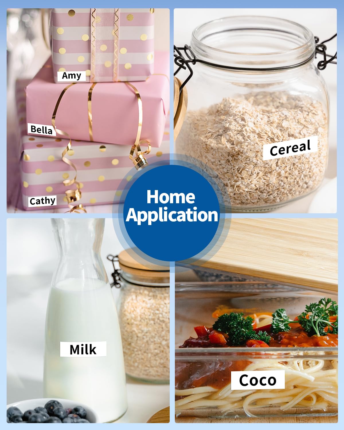 Aken kompatible Bänder als Ersatz für Dymo letraTag Etikettenband Kunststoff 12mm x 4m Farbig, Schwarz auf Weiß/Gelb/Rot/Grün/Blau, für Dymo LT-100H LT-110T QX50 XR 2000, 91221 91222 91223 91224 91225